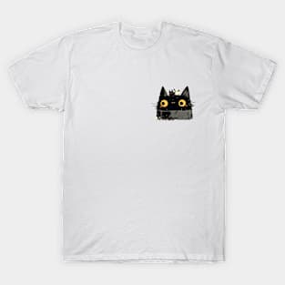 Pocket Full of Purrs Cute Novelty T-Shirt